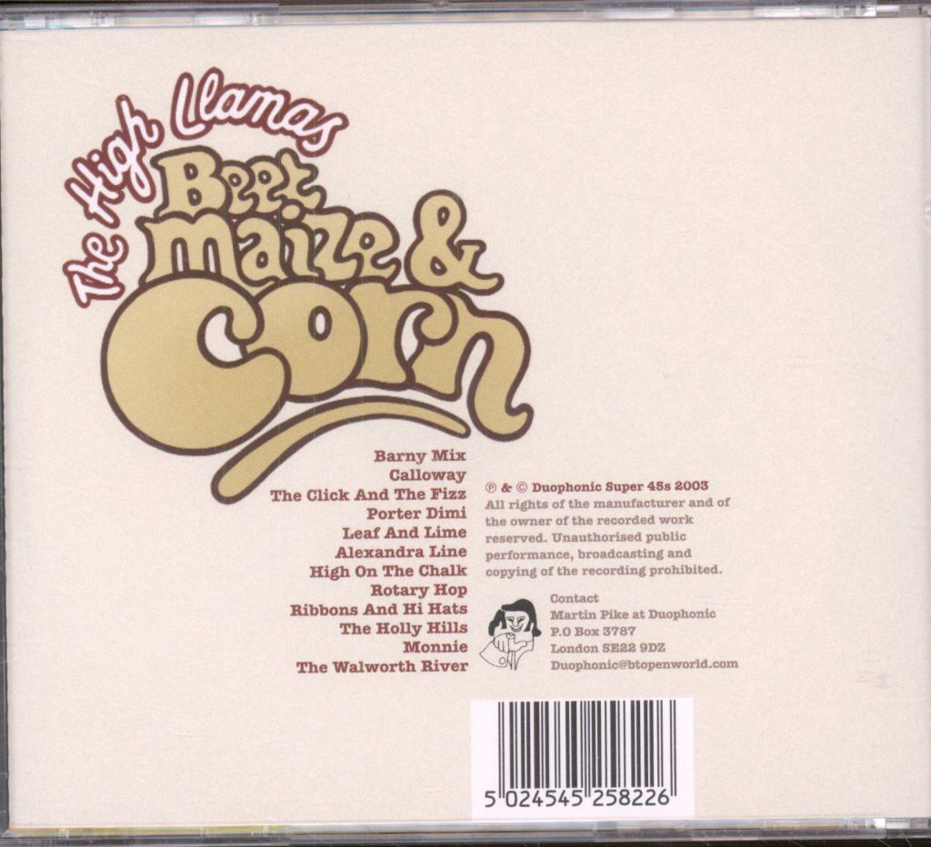 High Llamas - Beet, Maize & Corn - Cd