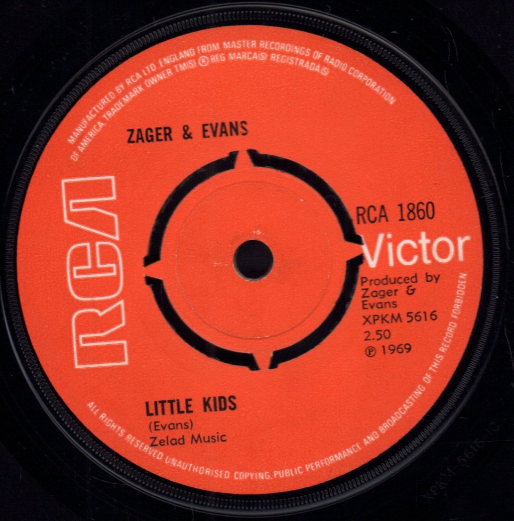 Zager And Evans - In The Year 2525 - 7 Inch