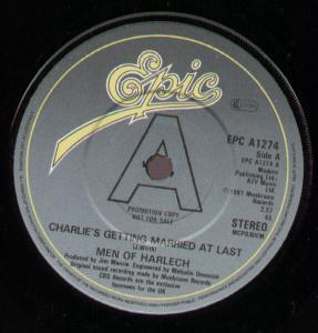 Men Of Harlech - Charlie's Getting Married - 7 Inch