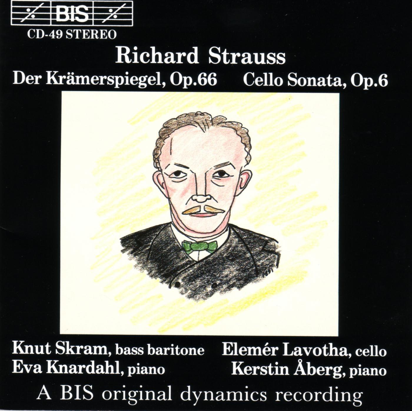 Richard Strauss - Strauss: der Kramerspiegel - Cd