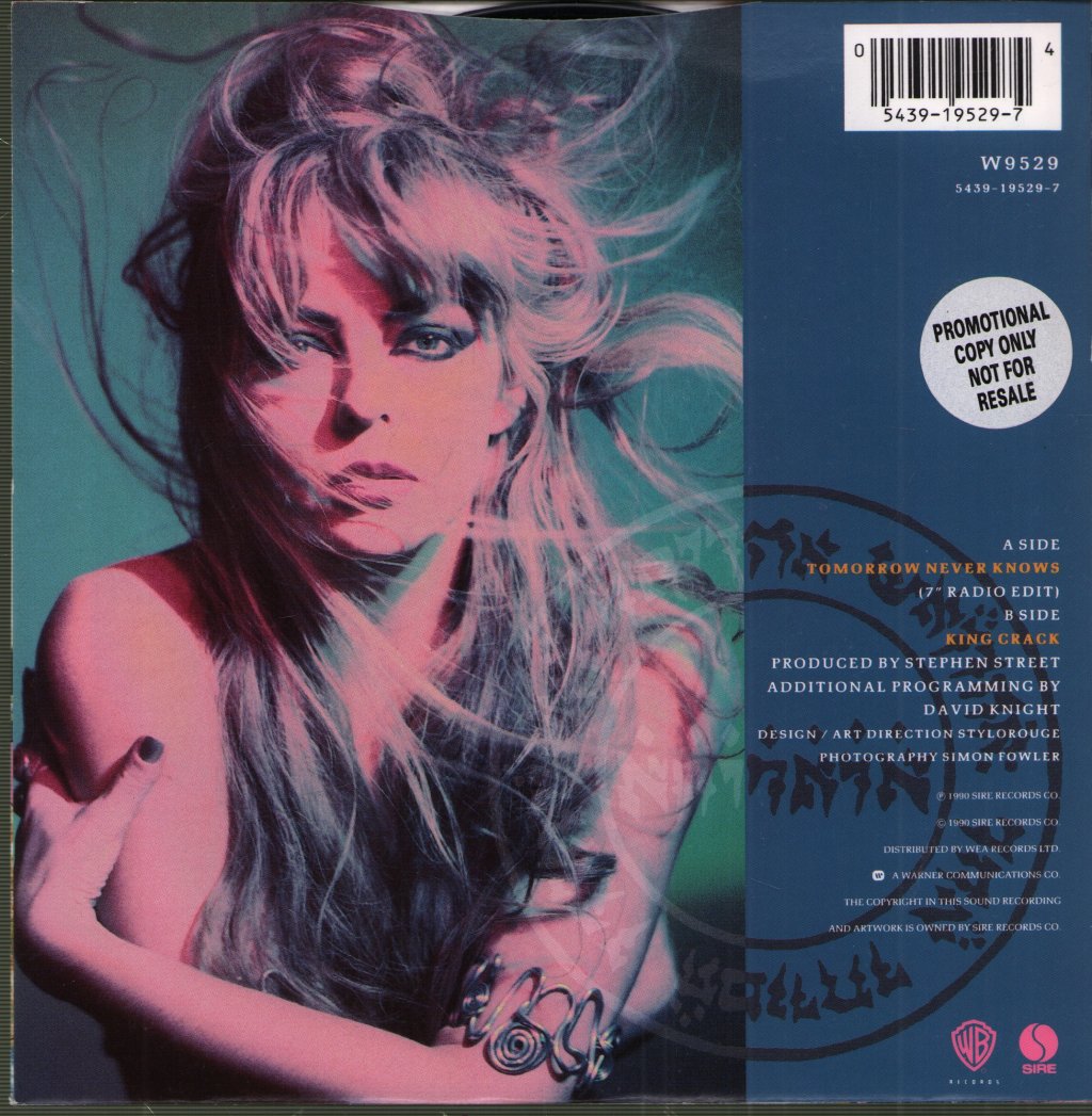 Danielle Dax - Tomorrow Never Knows - 7 Inch