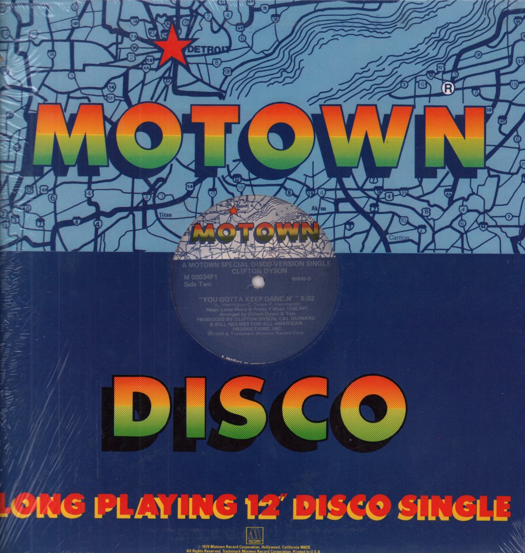 Clifton Dyson - Body In Motion - 12 Inch