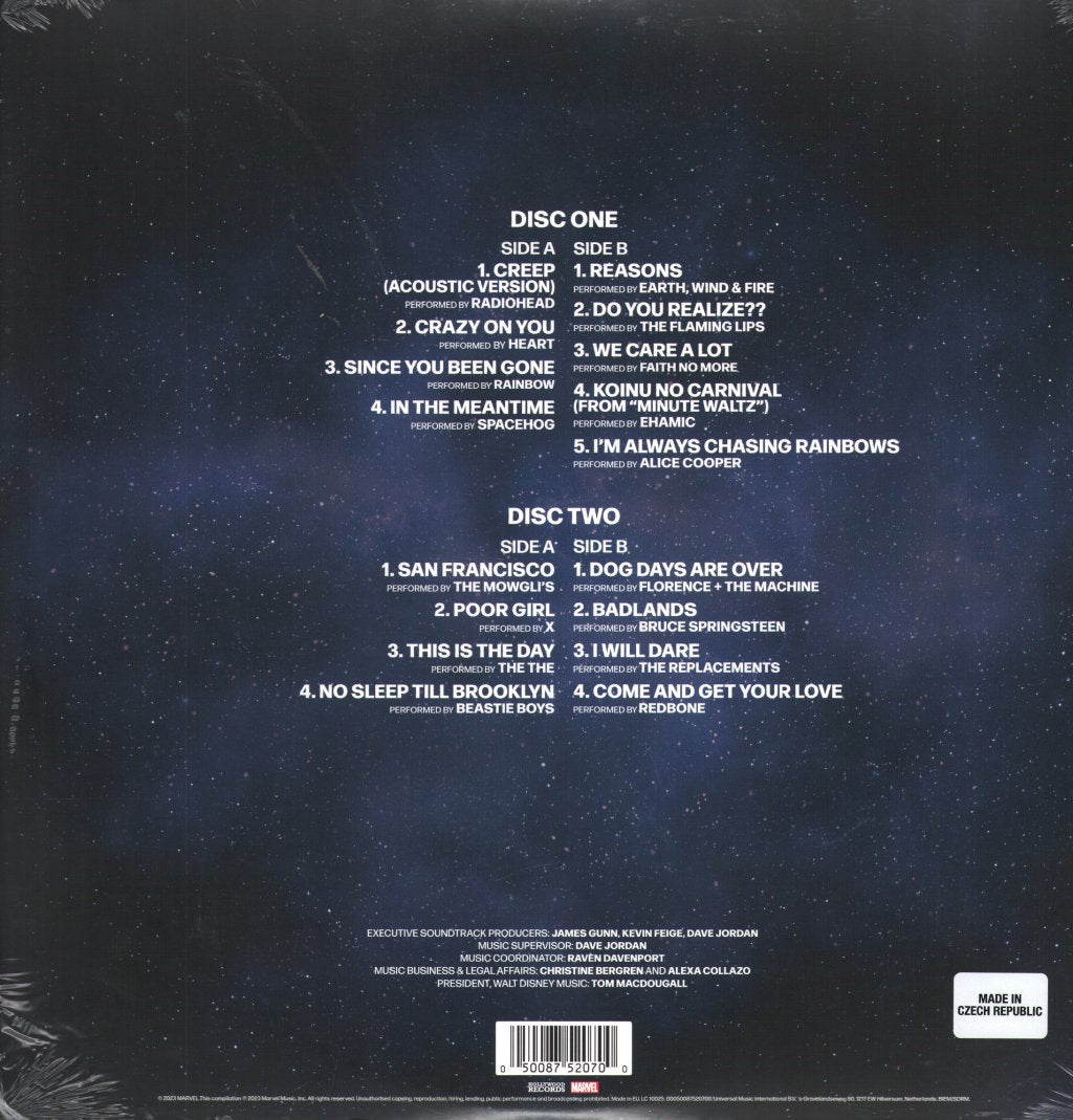 Guardians of the Galaxy Vol. 3 - Original Motion Picture Soundtrack - Double Lp