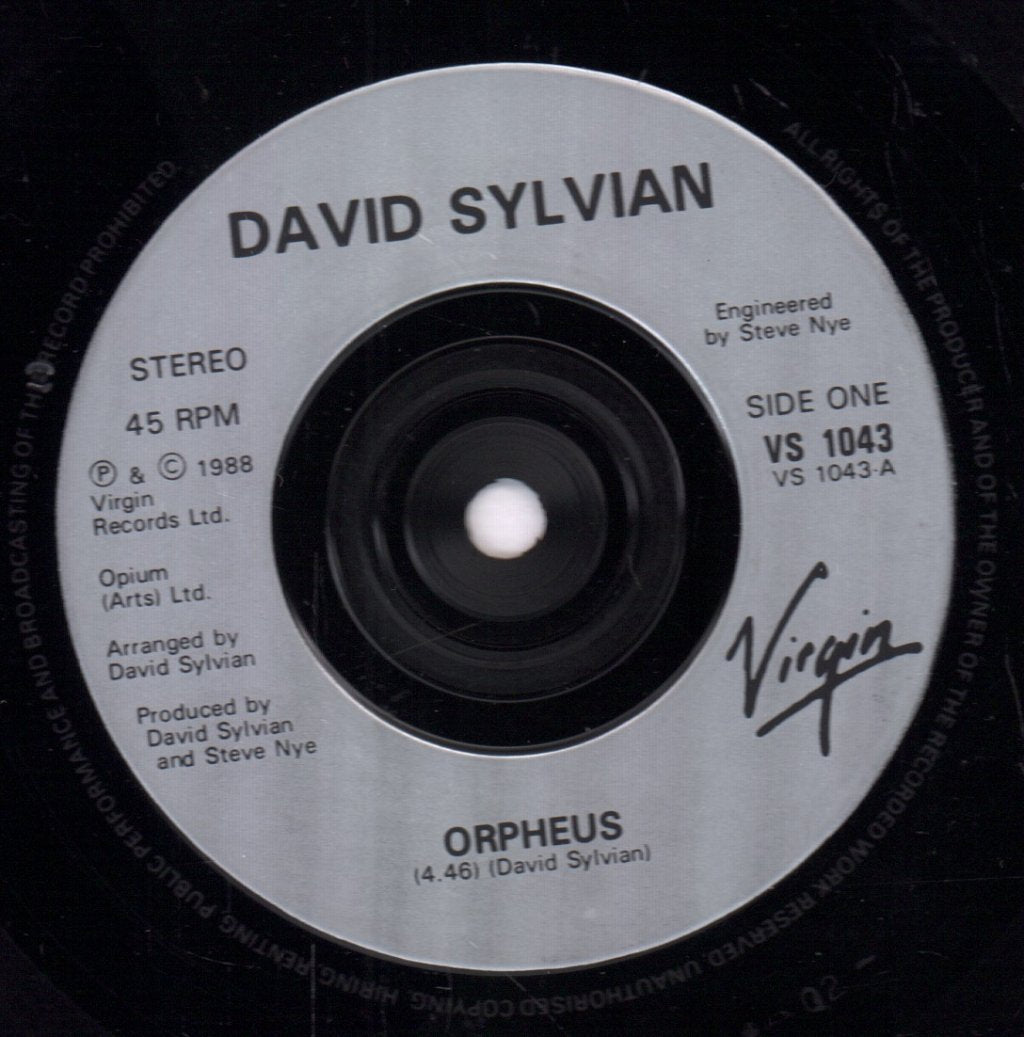David Sylvian - Orpheus - 7 Inch