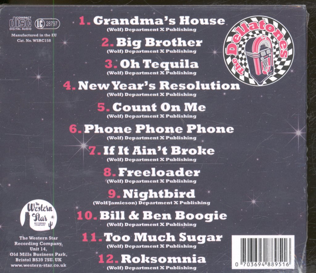 Dellatones - Roksomnia - Cd