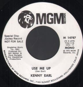 Kenny Earl - Use Me Up - 7 Inch