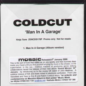 Coldcut - Man In A Garage - Cdr