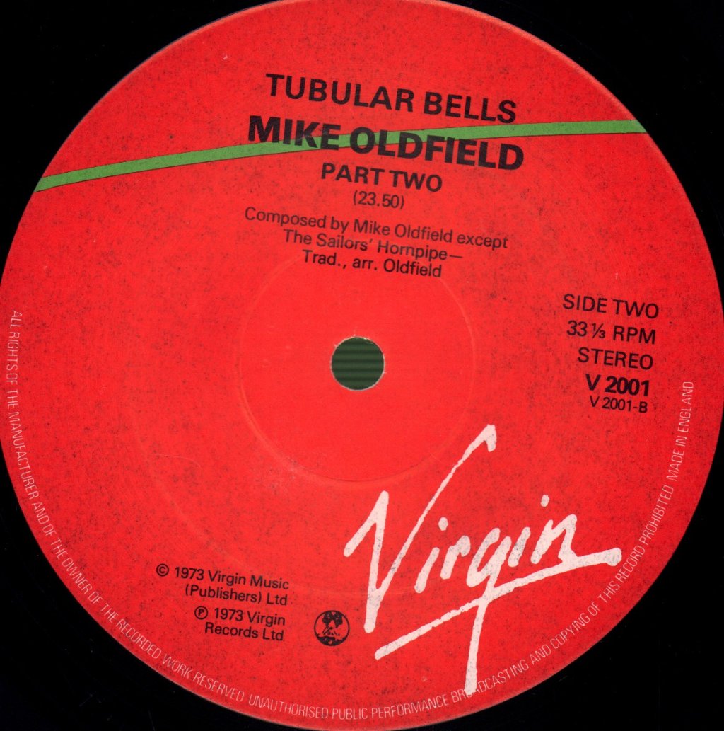 Mike Oldfield - Tubular Bells - Lp