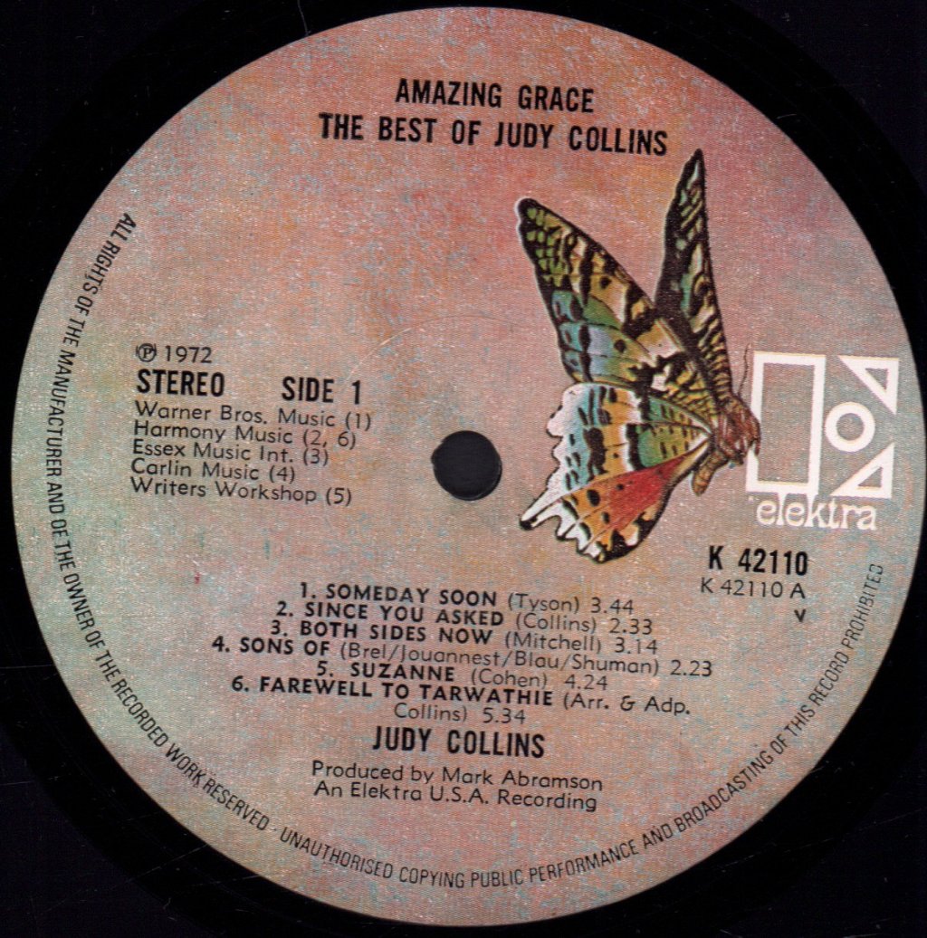 Judy Collins - Amazing Grace - Lp
