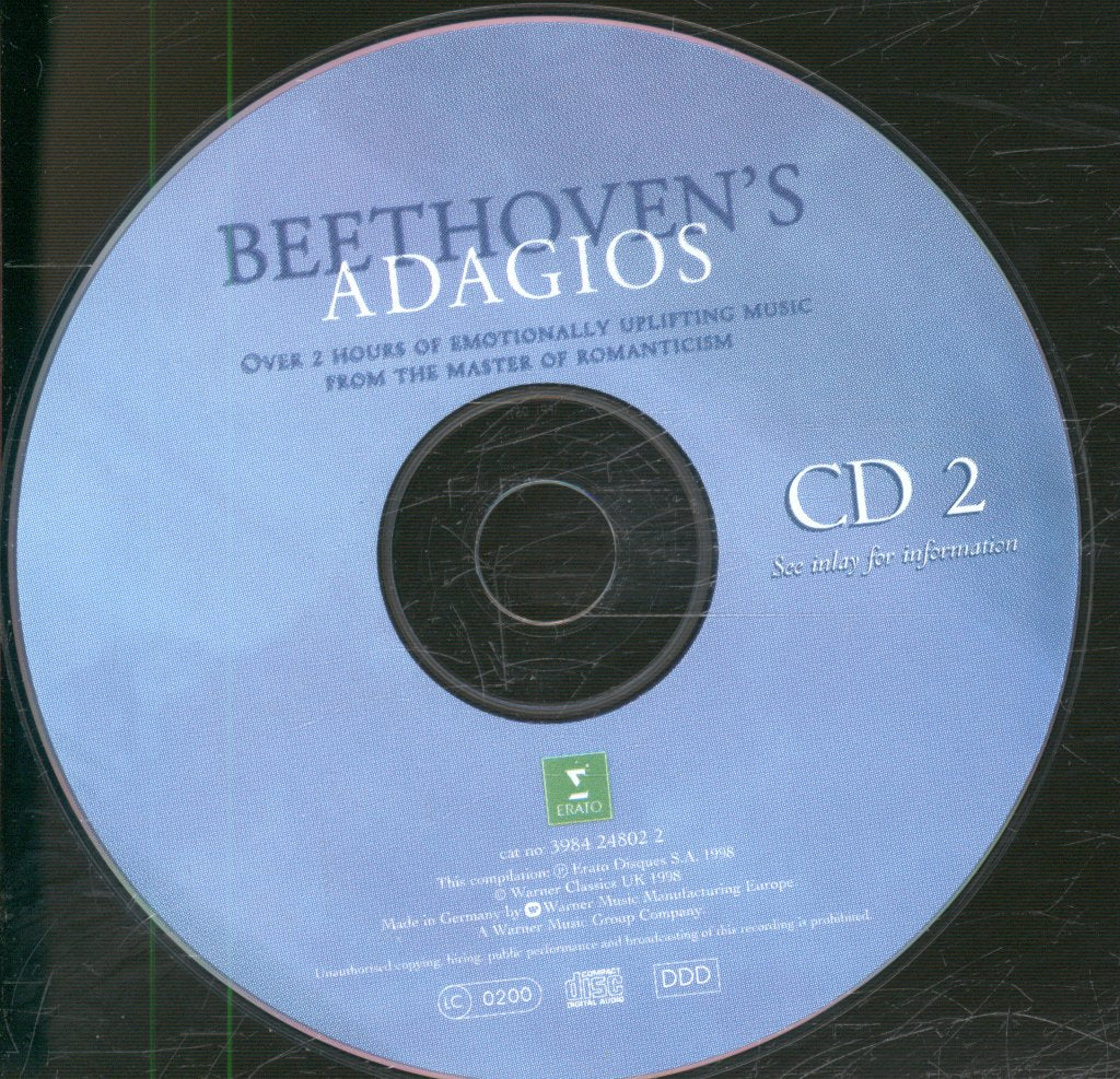 Various Artists - Beethoven's Adagios - Double Cd