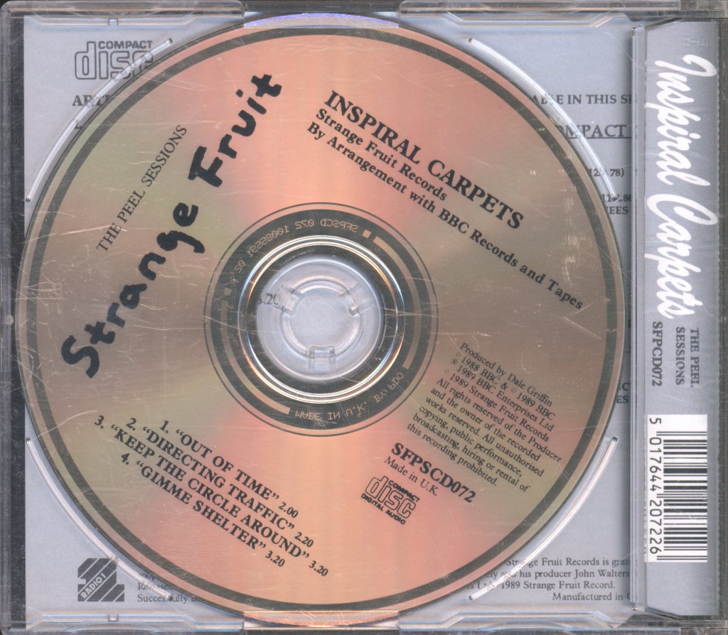 Inspiral Carpets - Peel Sessions - Cd