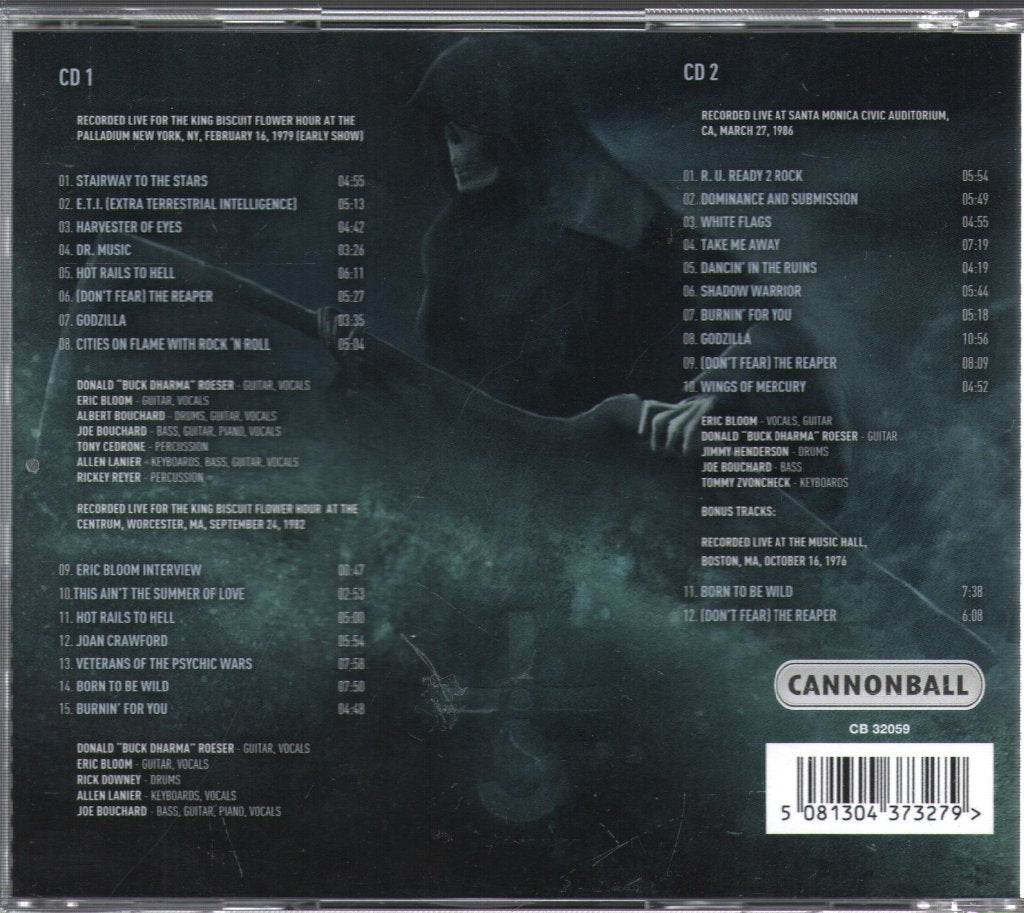 Blue Öyster Cult - Halloween Reapers - Double Cd