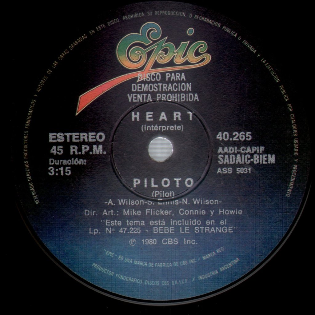 Heart - Even It Up - 7 Inch
