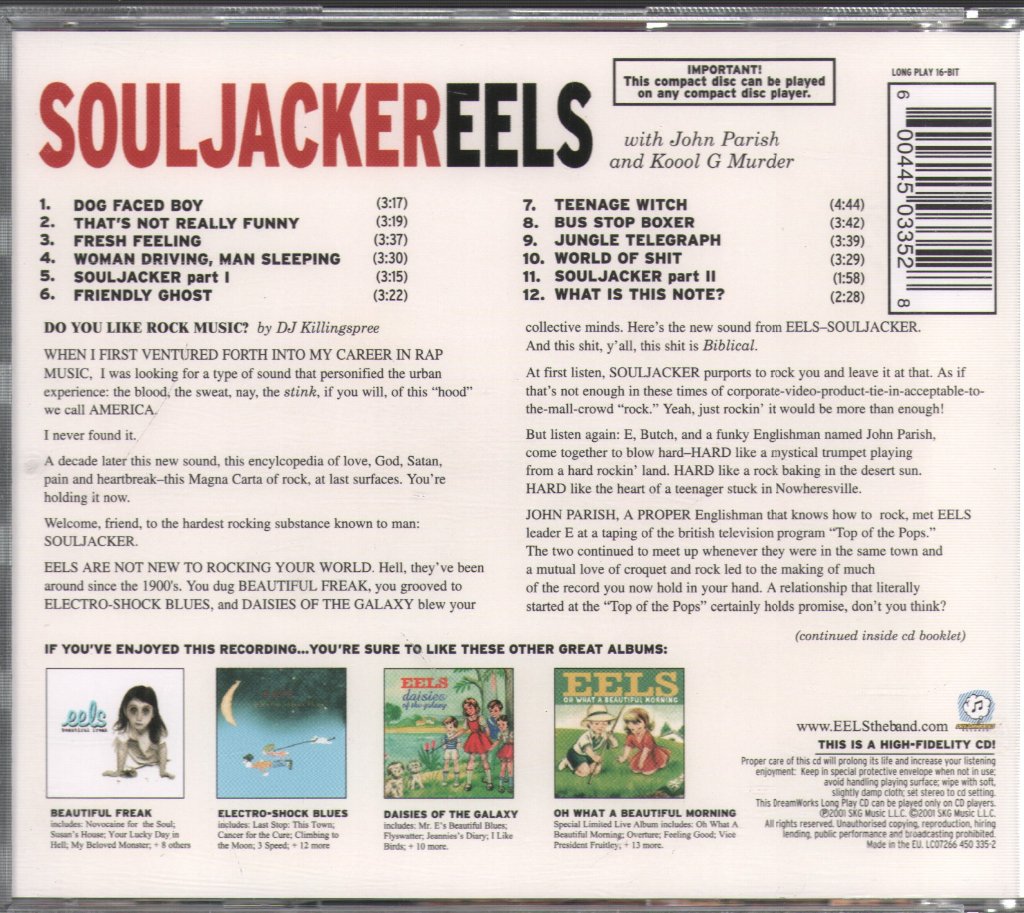 Eels - Souljacker - Cd