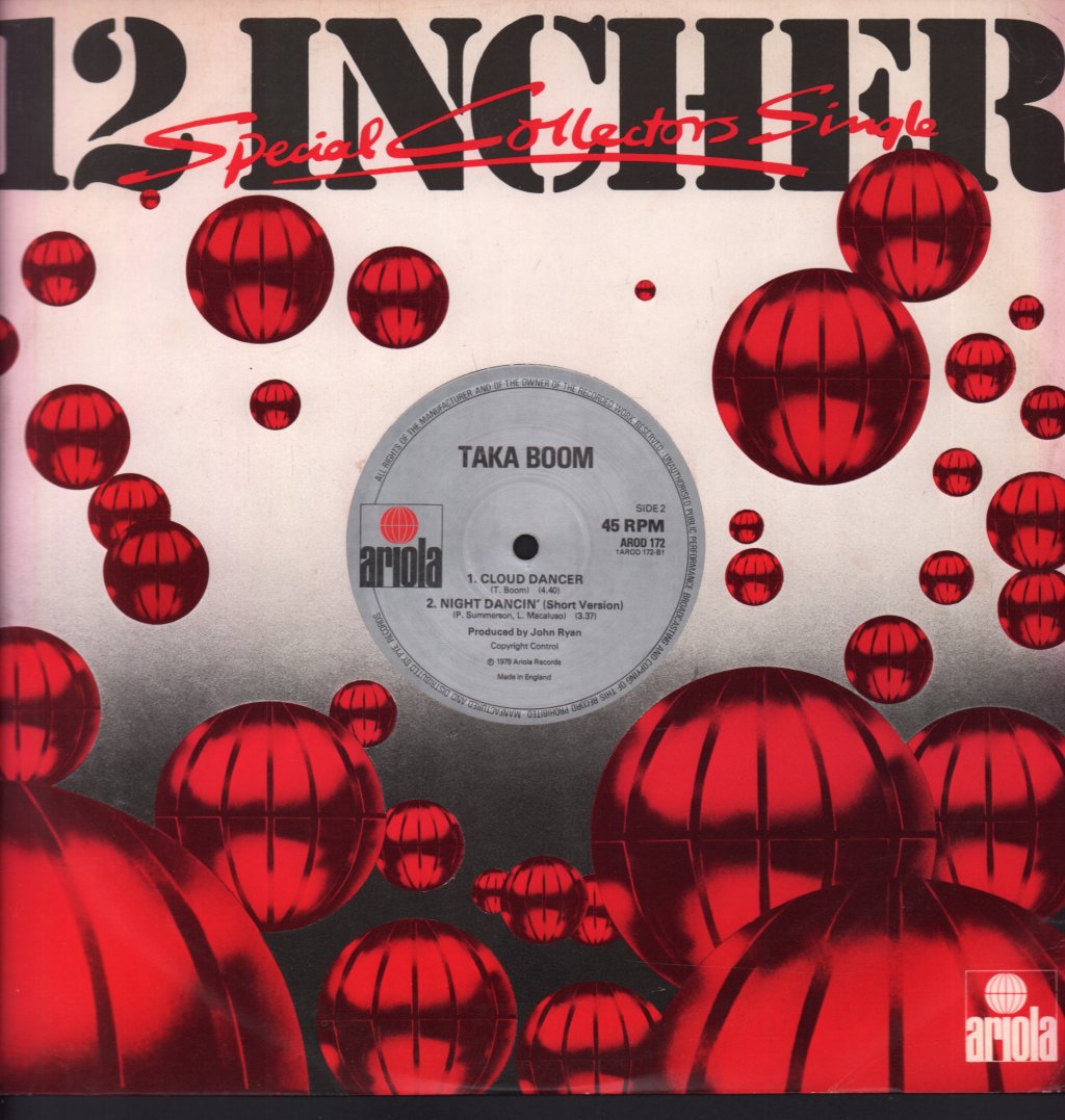 Taka Boom - Night Dancin' - 12 Inch