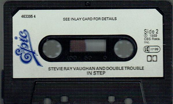 Stevie Ray Vaughan & Double Trouble - In Step - Cassette