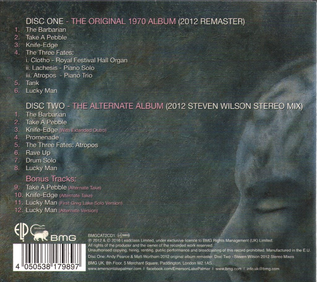 Emerson, Lake & Palmer - Emerson Lake & Palmer - Cd Set
