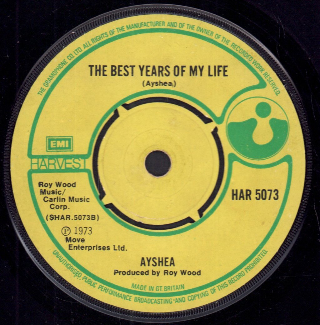 Ayshea - Farewell - 7 Inch
