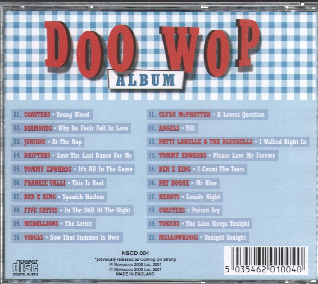 Various Artists - Doo Wop Album - Cd