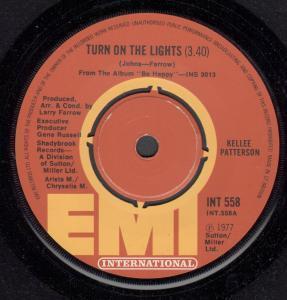 Kellee Patterson - Turn On The Lights - 7 Inch