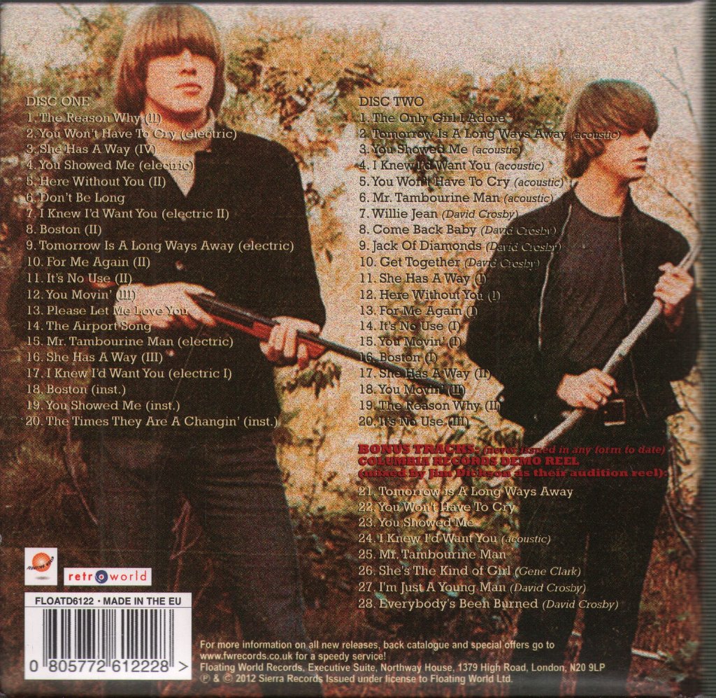 Byrds - Preflyte - Double Cd