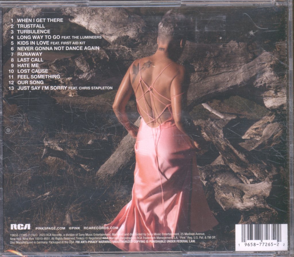 P!nk - Trustfall - Cd