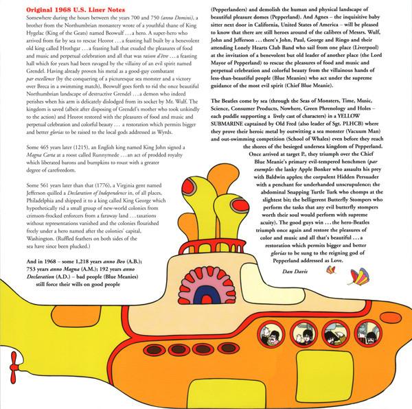 Beatles - Yellow Submarine - Lp