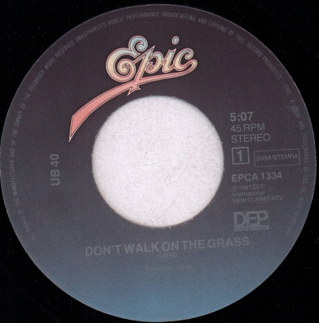 UB40 - Don't Walk On The Grass - 7 Inch