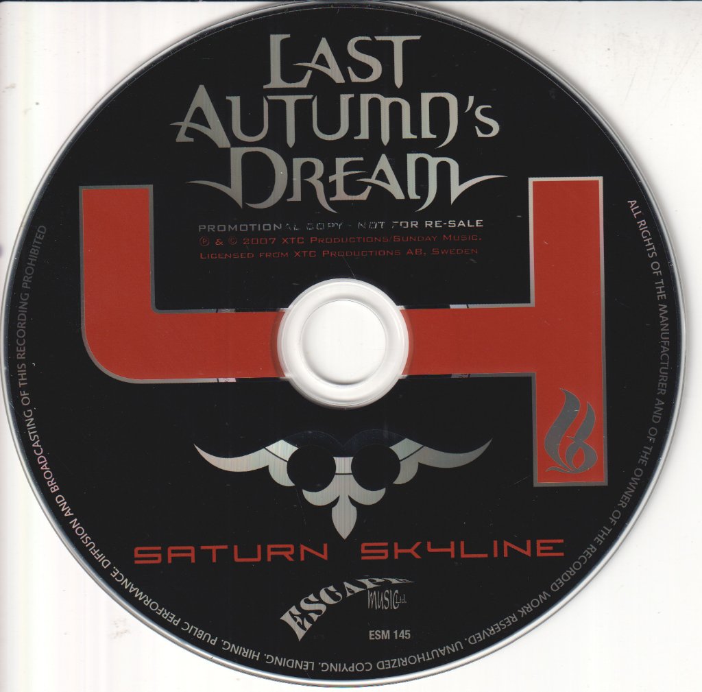 Last Autumn's Dream - Saturn Skyline - Cd