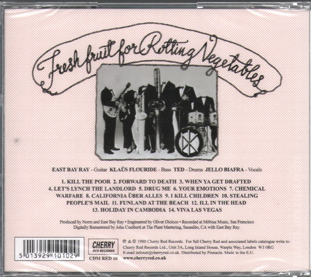 Dead Kennedys - Fresh Fruit For Rotting Vegetables - Cd