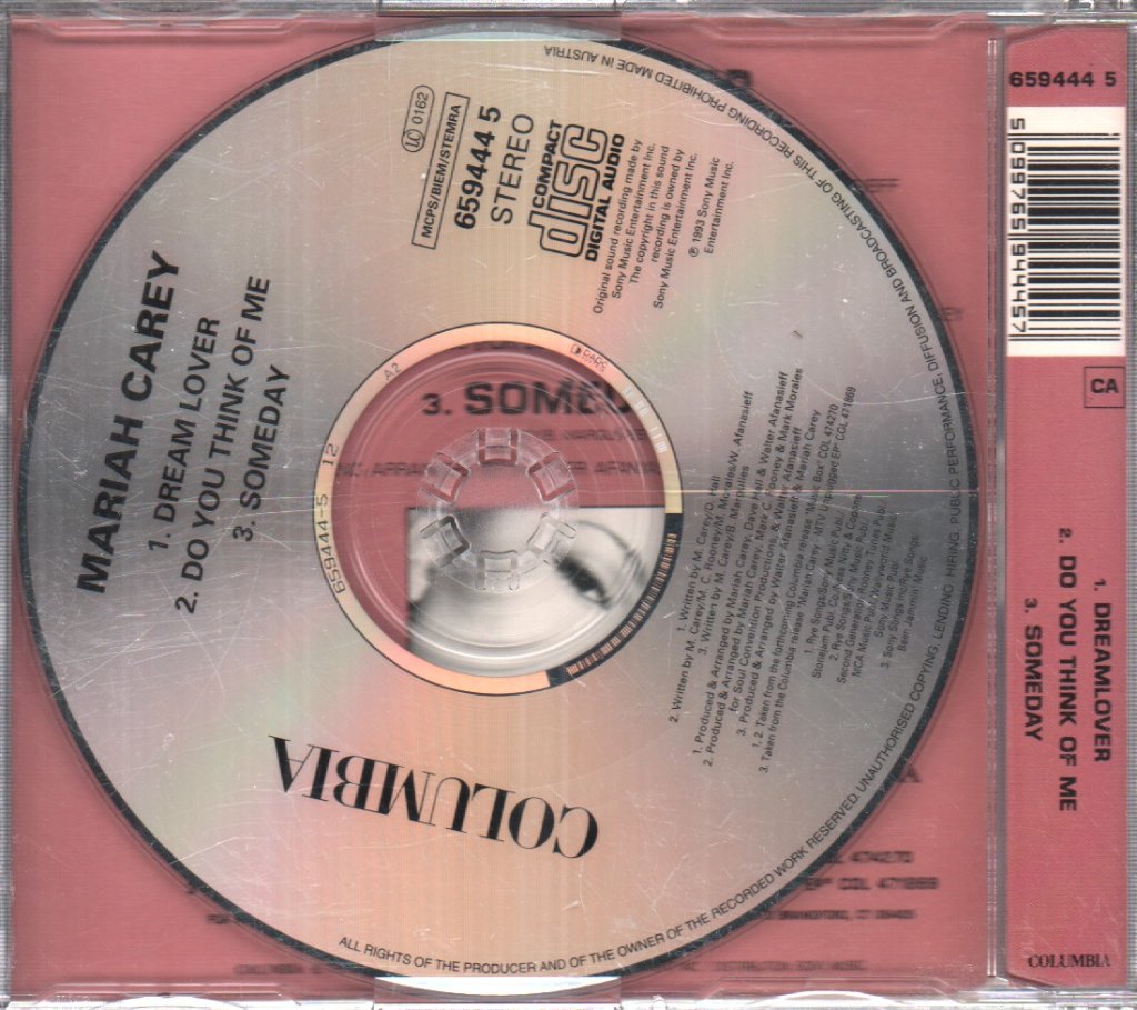 Mariah Carey - Dream Lover - Cd
