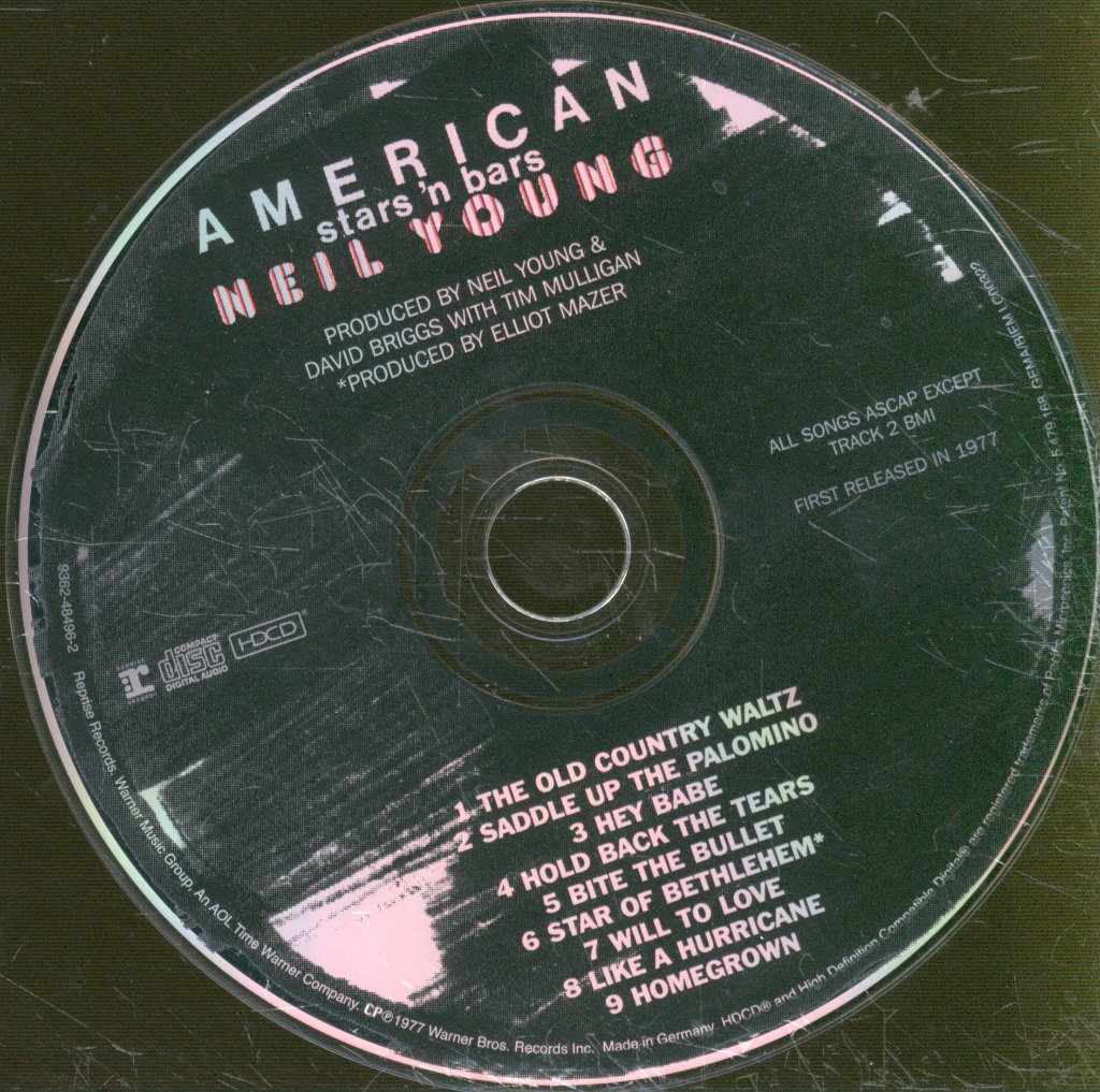 Neil Young - American Stars 'N Bars - Cd