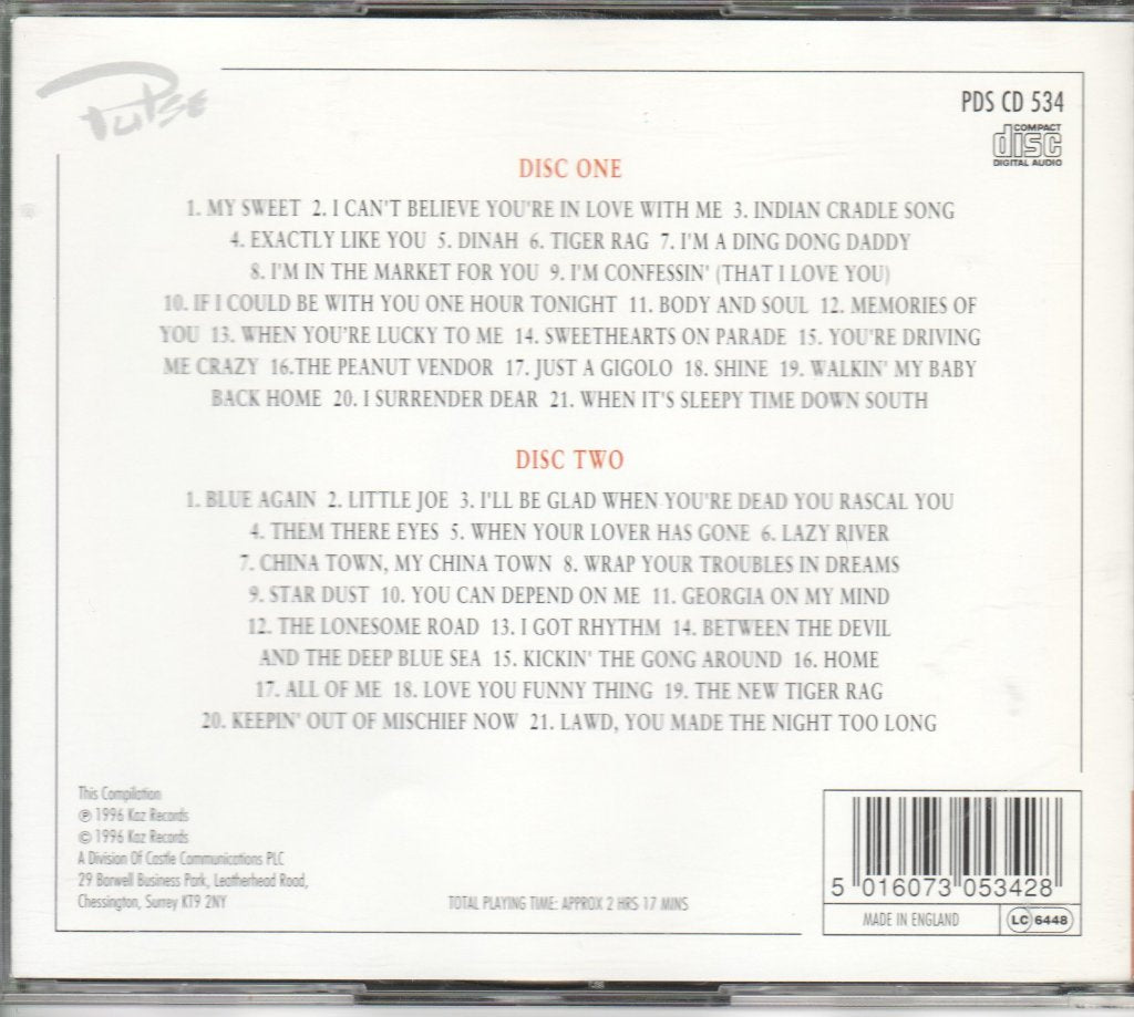 Various Artists - Louis Armstrong With The Big Bands - Cd