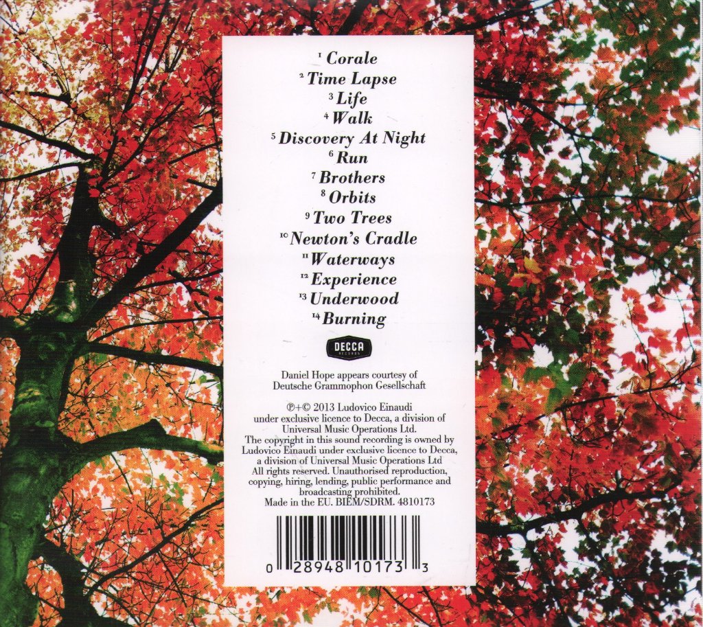 Ludovico Einaudi - In A Time Lapse - Cd