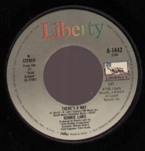 Ronnie Laws - There's A Way - 7 Inch