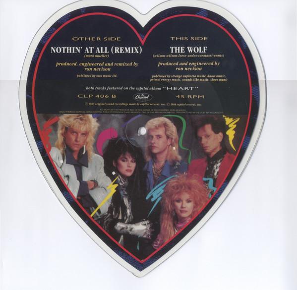 Heart - Nothin' At All (Remix) / The Wolf - 7 Inch