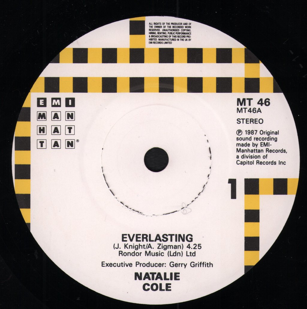 Natalie Cole - Everlasting - 7 Inch