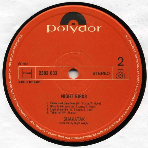 Shakatak - Night Birds - Lp