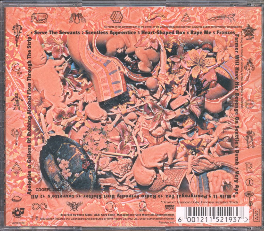 Nirvana - In Utero - Cd