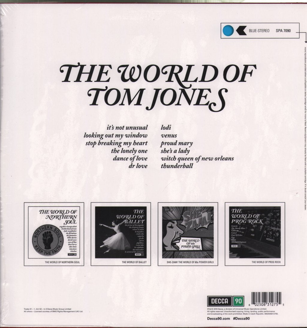 Tom Jones - World Of Tom Jones - Lp