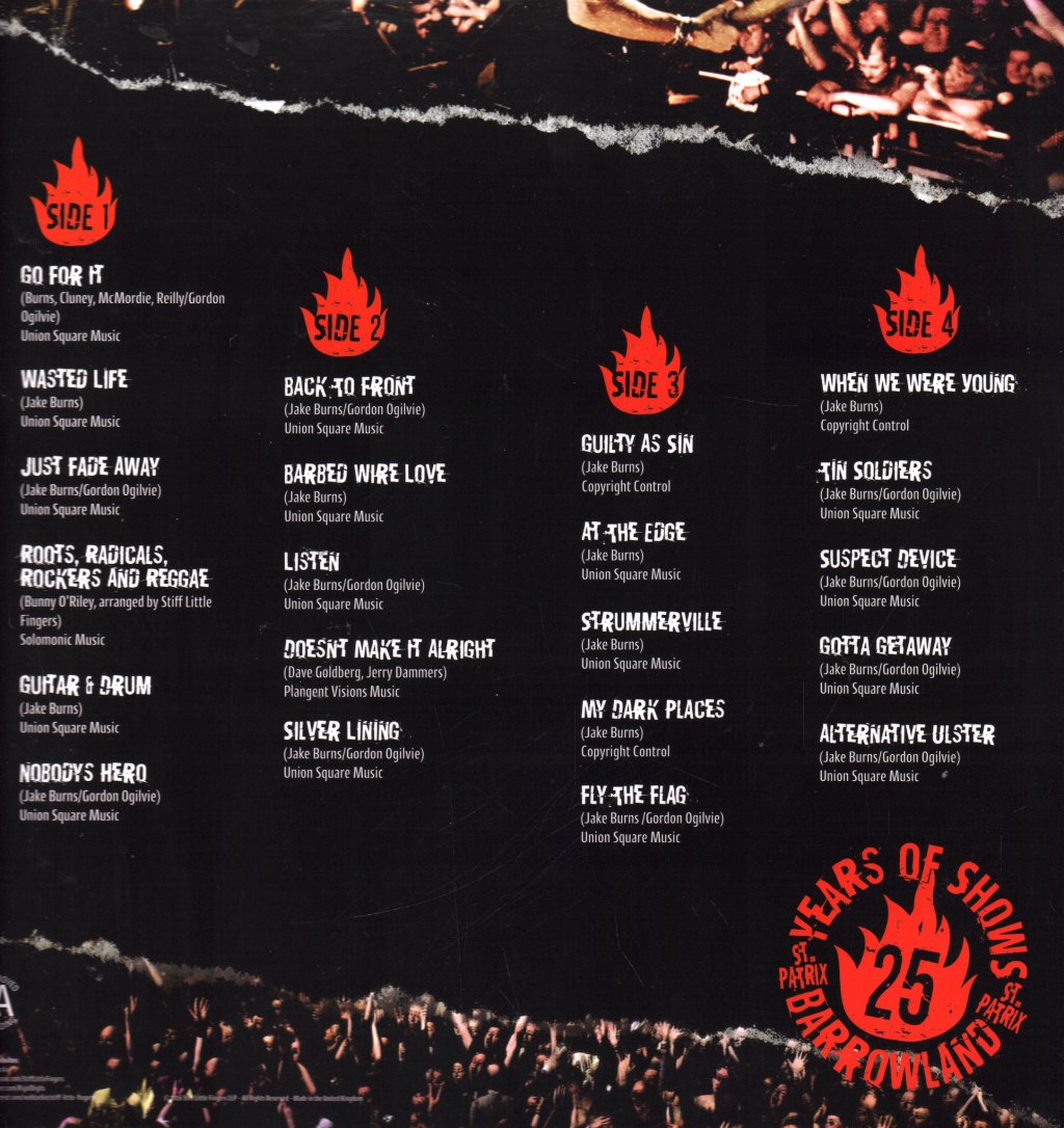 Stiff Little Fingers - Best Served Loud - Double Lp