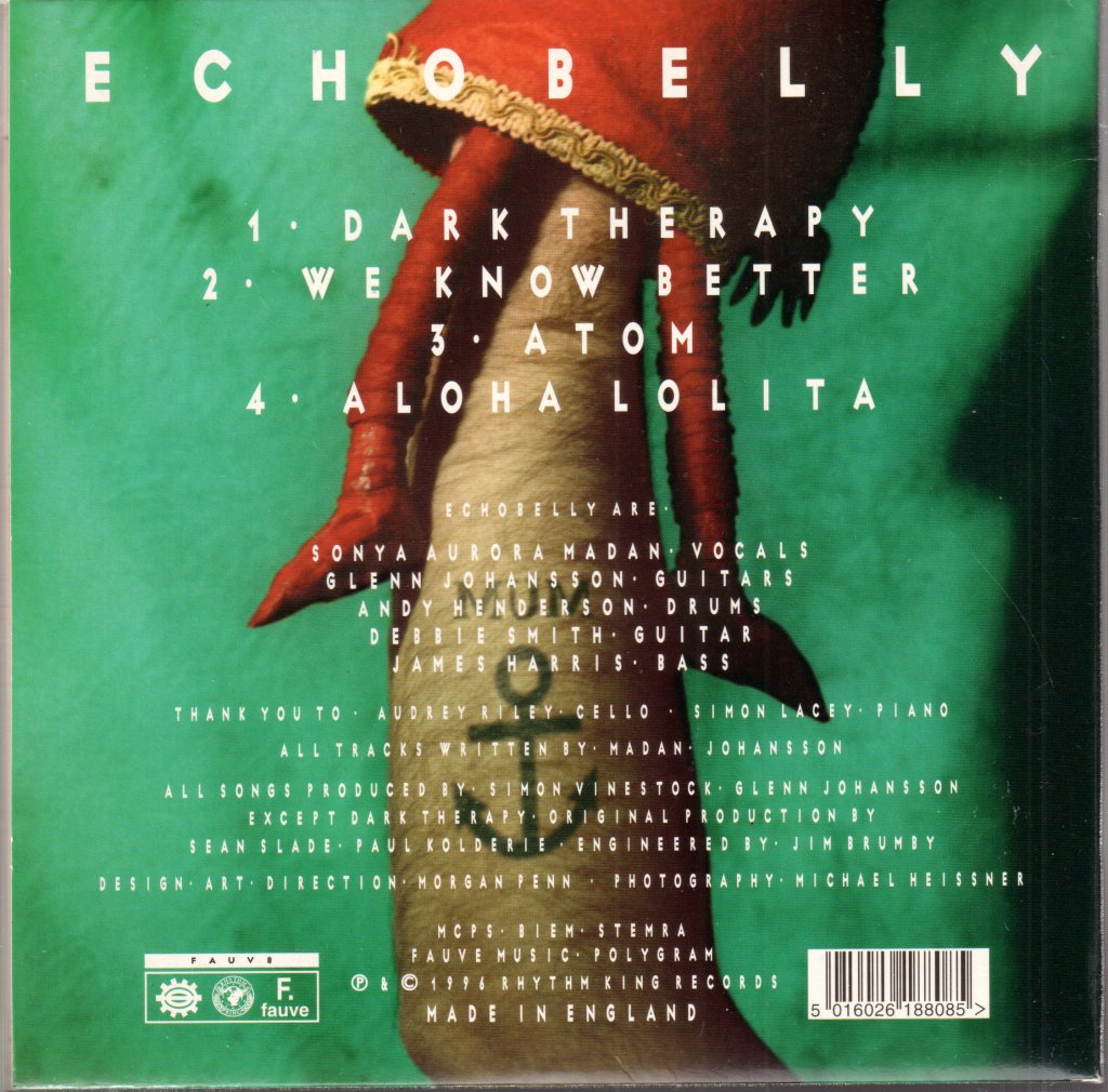 Echobelly - Dark Therapy - 7 Inch
