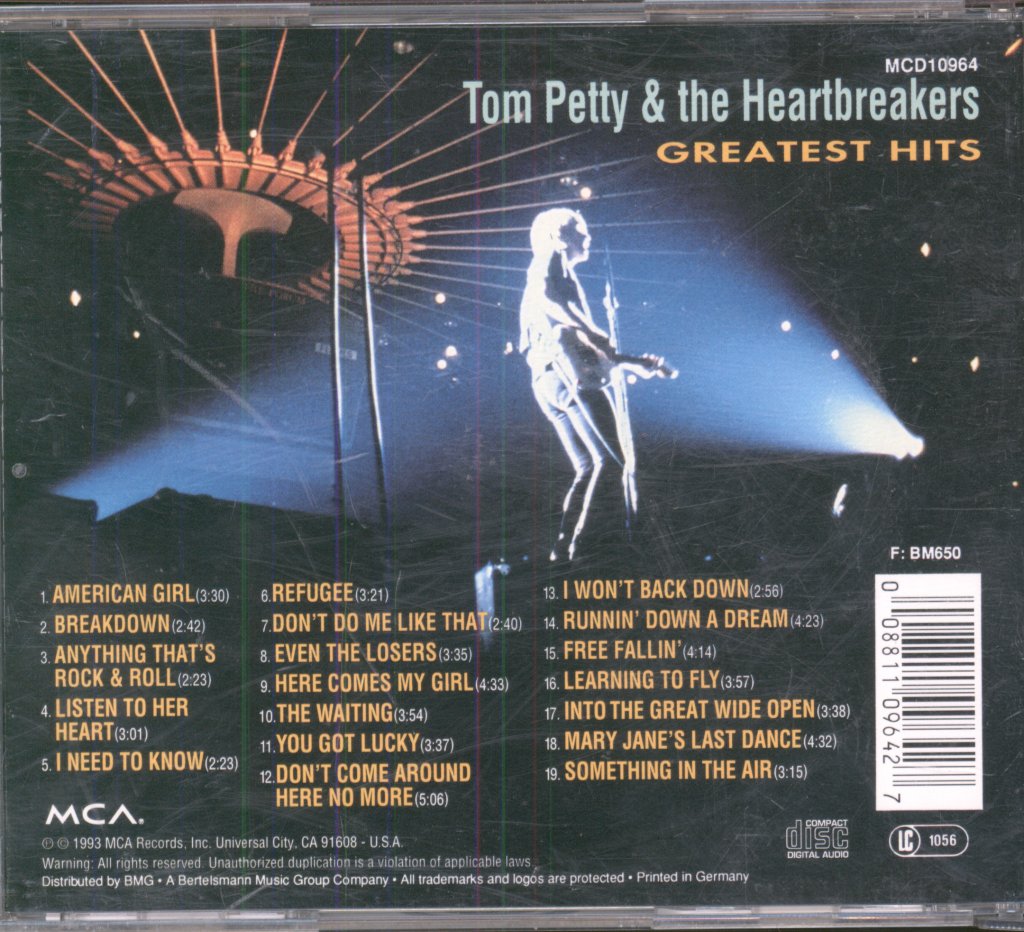 Tom Petty And The Heartbreakers - Greatest Hits - Cd