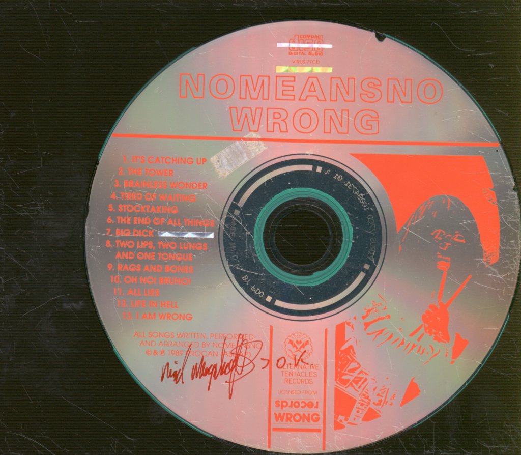 Nomeansno - Wrong - Cd