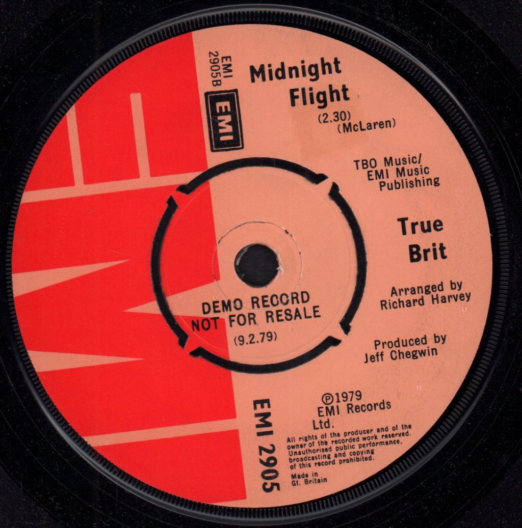 True Brit - Nights Of Love - 7 Inch