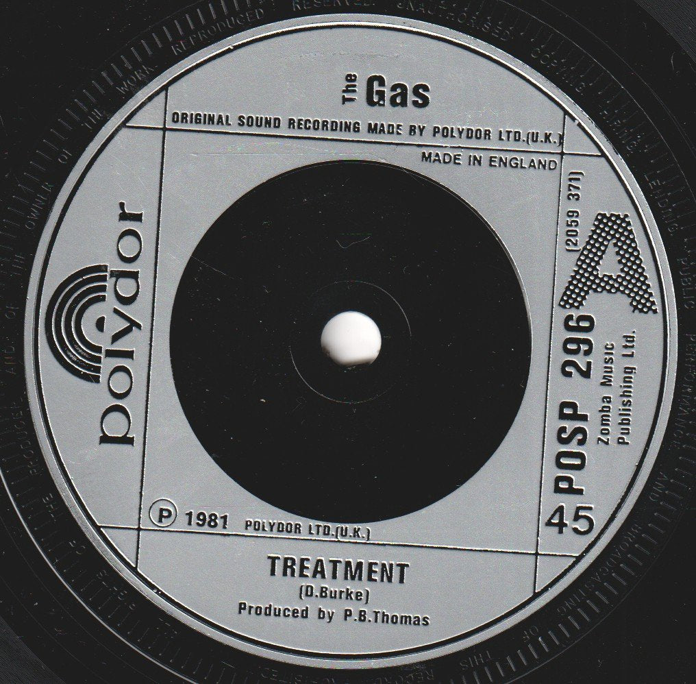 Gas (Punk Band) - Treatment - 7 Inch