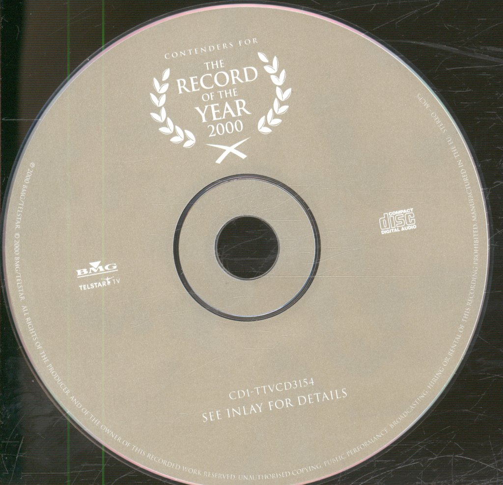 Various Artists - Contenders For The Record Of The Year 2000 - Double Cd