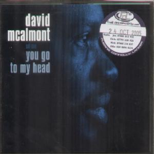 David Mcalmont - You Go To My Head - Cdr