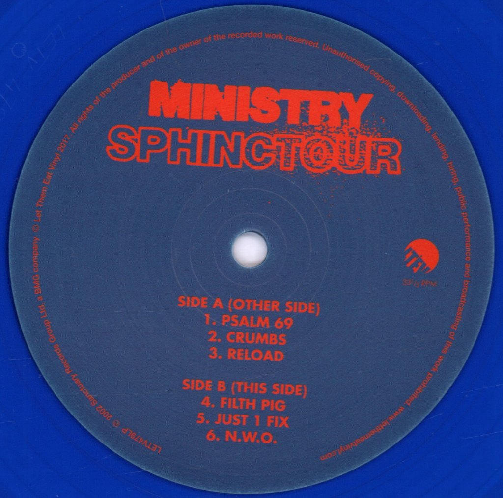 Ministry - Sphinctour - Double Lp