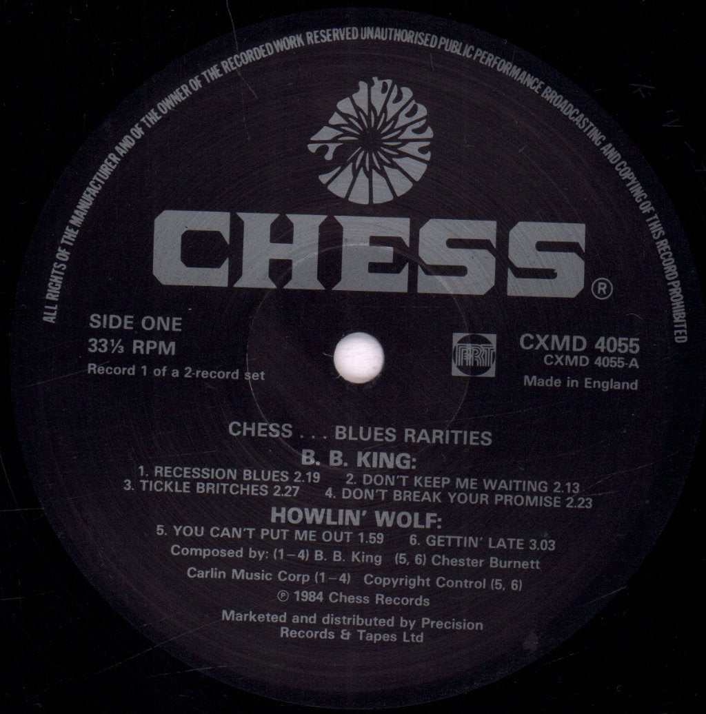 Various Artists - Blues Rarities The Best Of Chess - Double Lp
